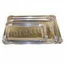 Tray box  Silver 31x38,5 cm.