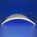 1 Cm curved roof
