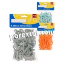Adhesive letters, 45 units