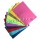 Set of 10 sheets of felt in various colors