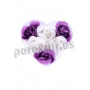 6 Flores de sabonete