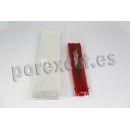 Lote 100 sacos celofane fãs