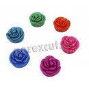 Flor com batom espelho