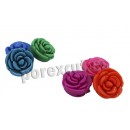 Flor com batom espelho