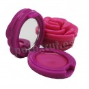 Flor com batom espelho