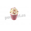 Taça de sorvete 'bolinho' da caixa