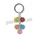 Flowers keychain